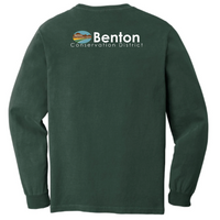 BentonCD - Unisex Garment-Dyed Heavyweight Long Sleeve T-Shirt