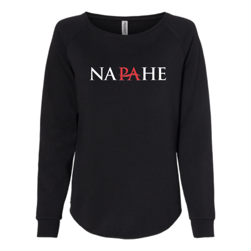 NAPAHE - Independent Trading Women's California Wave Wash Crewneck Sweatshirt