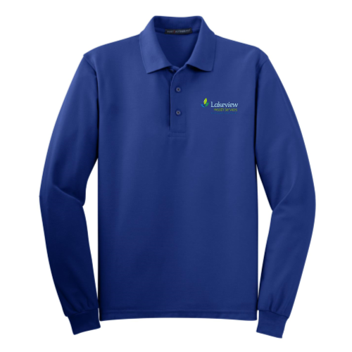 LakeviewHealthServicesInc - Port Authority Long Sleeve Silk Touch Polo
