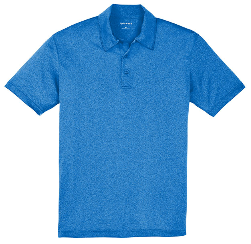 Sport-Tek Heather Contender Polo