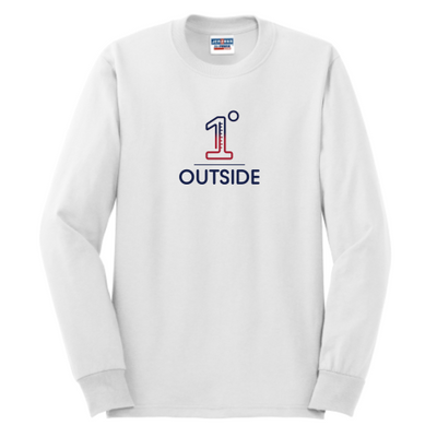 OneDegreeOutside - JERZEES Heavyweight Blend 50/50 Cotton/Poly Long Sleeve T-Shirt