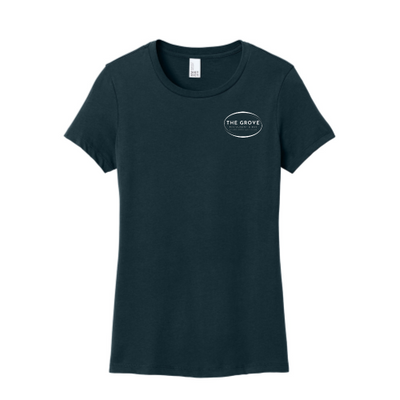TheGroveStore - District Made Ladies Perfect Weight Crew Tee v2