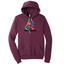 United4Children - Unisex Poly/Cotton Hooded Pullover Sweatshirt