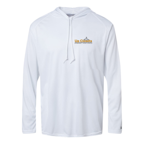 UpClosets - B-Core Long Sleeve Hooded T-Shirt