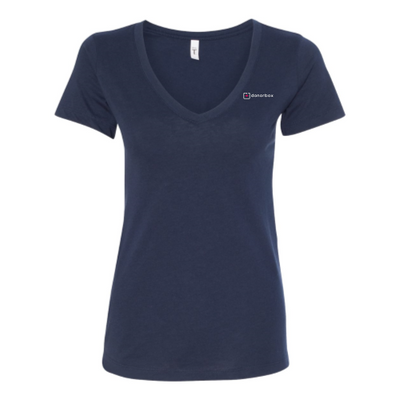 Donorbox - Next Level Women's V-Neck