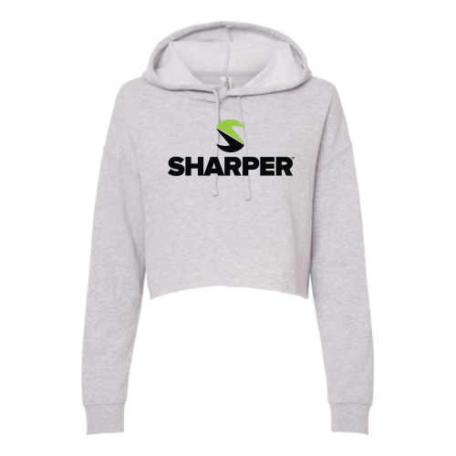 Sharper Business Solutions - Independent Trading Women's Crop Hoodie