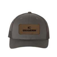 Champion - Leather Patch Adult Trucker Cap