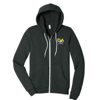 8thJDAO - Unisex Sponge Fleece Full-Zip Hooded Sweatshirt