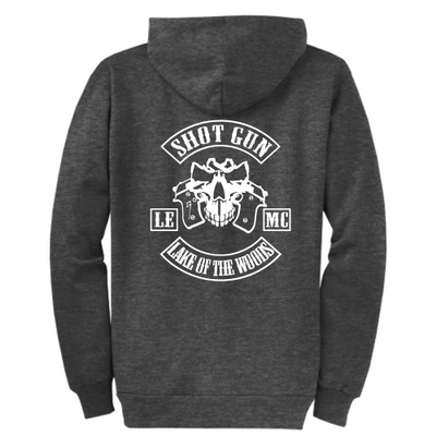 ShotGunLawEnforcementMC - Port & Company Classic Full-Zip Hooded Sweatshirt V4 "Lake Of The Woods"