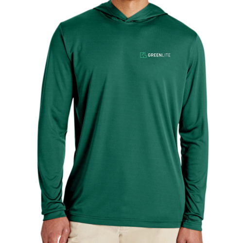 Greenlite - Men's Zone Performance Hooded T-Shirt