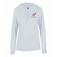 SYNACT - B-Core L/S Women's Hood Tee