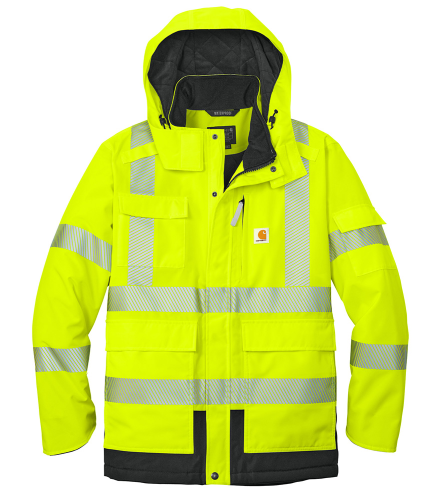 Carhartt ANSI 107 Class 3 Waterproof Heavyweight Insulated Jacket CT106694