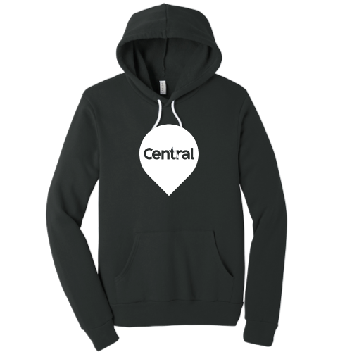 CentralHolland - Unisex Poly/Cotton Hooded Pullover Sweatshirt