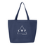 FinancialGuide - 24.5L Canvas Zippered Tote
