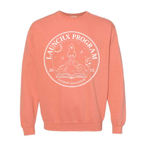 LaunchX - Comfort Colors Pigment-Dyed Crewneck Sweatshirt
