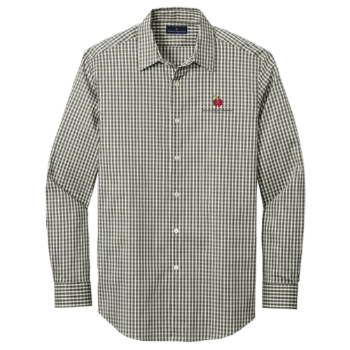 IMEAEdu - Brooks Brothers - Men's Tech Stretch Pattern Shirt