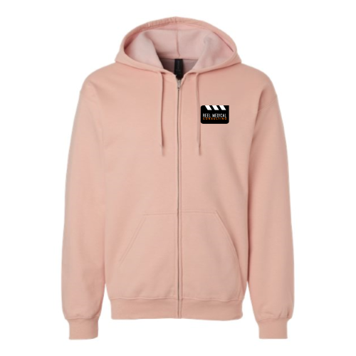 Reel Medical Consulting - Gildan Softstyle Full-Zip Hooded Sweatshirt v1