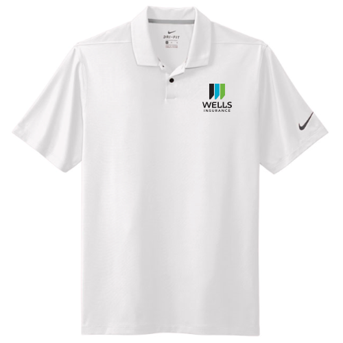 Wells Insurance Mens Nike Vapor Performance Polo