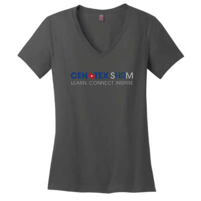 CentexSHRM - District Made Ladies Perfect Weight V-Neck Tee v2