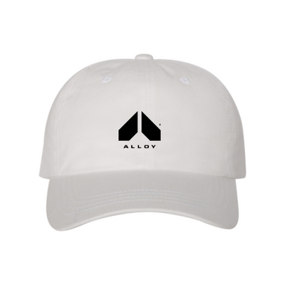 AlloyPersonalTraining - YP Classics - Dad Hat - White