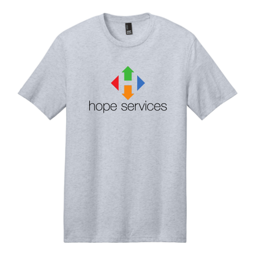 HopeServices - District Made Mens Perfect Weight Crew Tee
