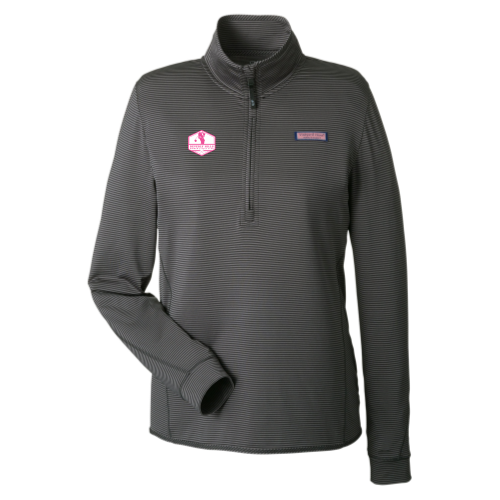 BeverlyHillsWomensGolfClub - Women's Microstripe Sankaty Half-Zip Pullover v2
