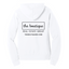 BoutiquexElDorado -Unisex Poly/Cotton Hooded Pullover Sweatshirt v5