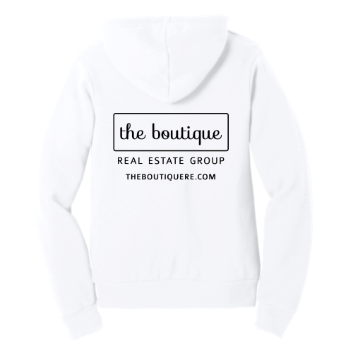 BoutiquexElDorado -Unisex Poly/Cotton Hooded Pullover Sweatshirt v5