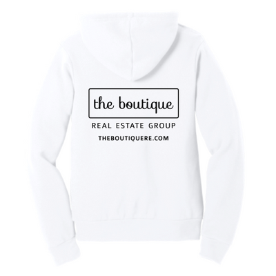 BoutiquexElDorado -Unisex Poly/Cotton Hooded Pullover Sweatshirt v5