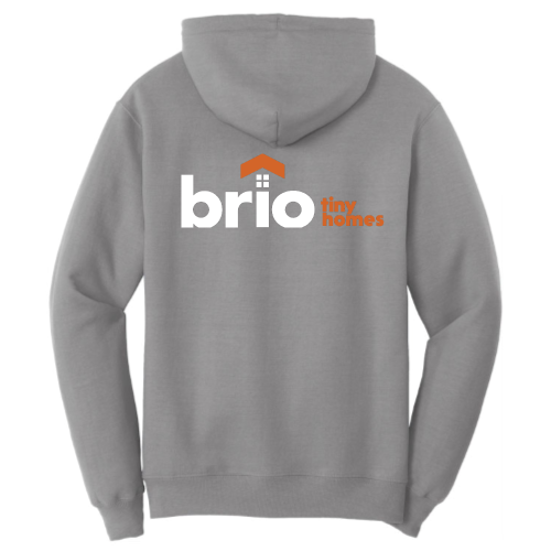 BrioTinyHomes - Port & Company Classic Pullover Hooded Sweatshirt