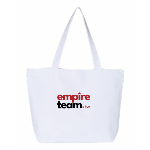 EmpireTeamatKellerWilliams - 24.5L Canvas Zippered Tote
