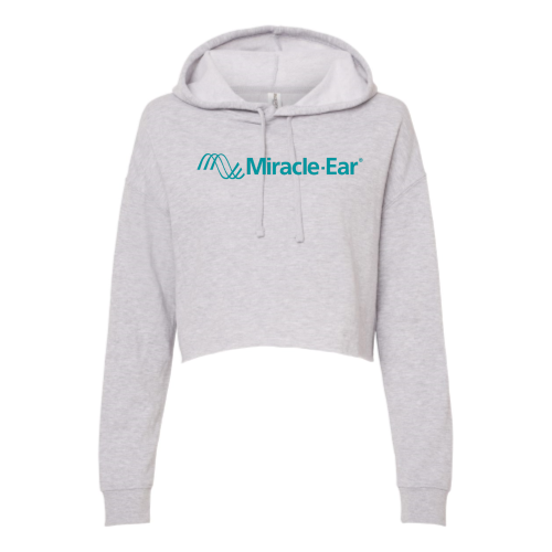 Listen Hear - Independent Trading - Women's Crop Hoodie