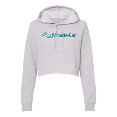 Listen Hear - Independent Trading - Women's Crop Hoodie