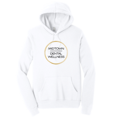 MidtownDental - Unisex Poly/Cotton Hooded Pullover Sweatshirt