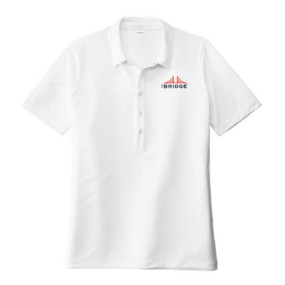 TheBridge - Sport-Tek - Ladies' Posi-UV Pro Polo - White