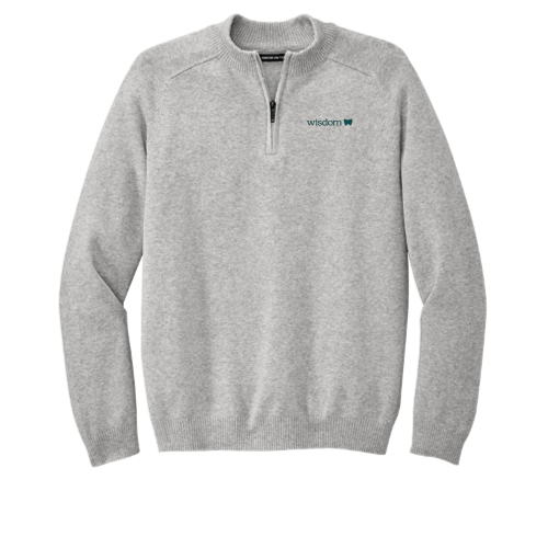 Wisdom - Mercer+Mettle Men's Quarter-Zip Sweater