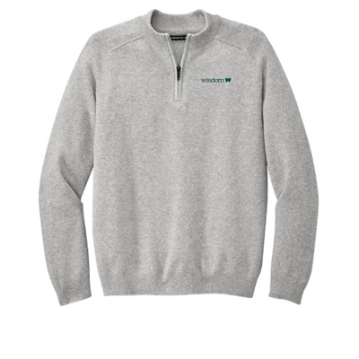 Wisdom - Mercer+Mettle Men's Quarter-Zip Sweater
