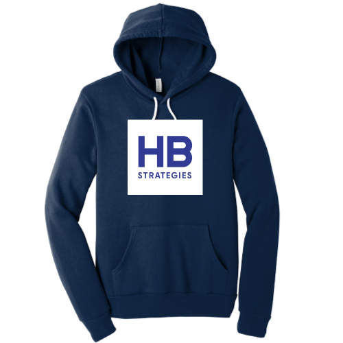 HBStrategies - Unisex Poly/Cotton Hooded Pullover Sweatshirt - v2