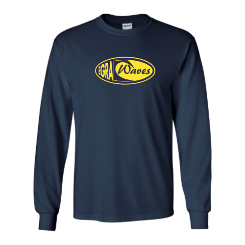 EgraWaves - Gildan Unisex Cotton Long Sleeve