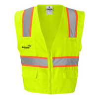 Astound Broadband - Solid Front Safety Vest With Mesh Back
