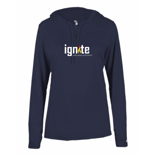 Ignite - B-Core L/S Women's Hood Tee v2