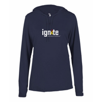 Ignite - B-Core L/S Women's Hood Tee v2