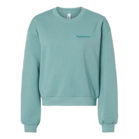 Listen Hear - American Apparel ReFlex Women's Fleece Crewneck Sweatshirt