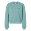 Listen Hear - American Apparel ReFlex Women's Fleece Crewneck Sweatshirt