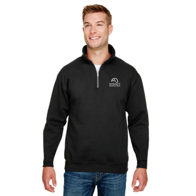 SummitNationalBank - Unisex 9.5 oz., 80/20 Quarter-Zip Pullover Sweatshirt