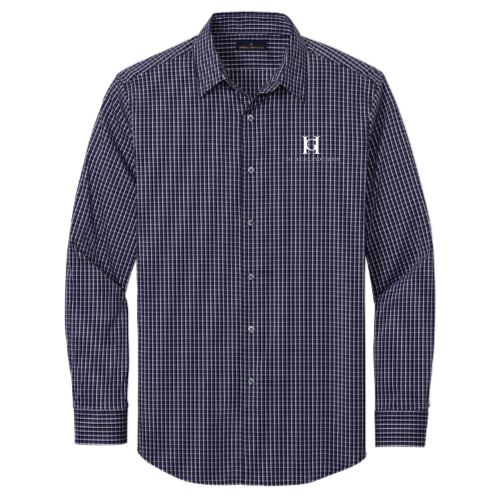THG - Brooks Brothers - Men's Tech Stretch Pattern Shirt
