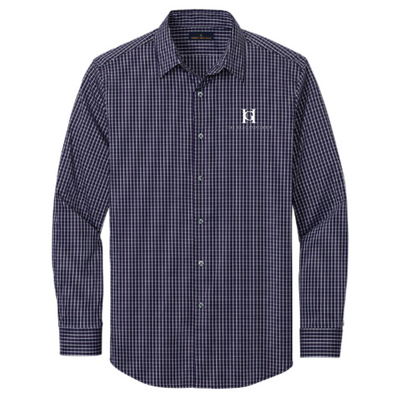THG - Brooks Brothers - Men's Tech Stretch Pattern Shirt