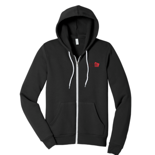 ASID - Unisex Sponge Fleece Full-Zip Hooded Sweatshirt
