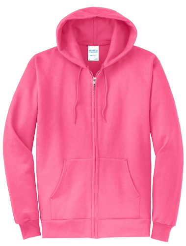 Port & Company Classic Full-Zip Hooded Sweatshirt PC78ZH
