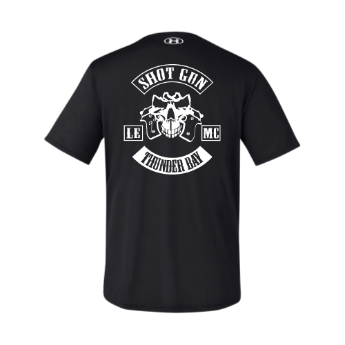 ShotGunLawEnforcementMC - Under Armor Men's Team Tech T-Shirt V1 "Thunder Bay"